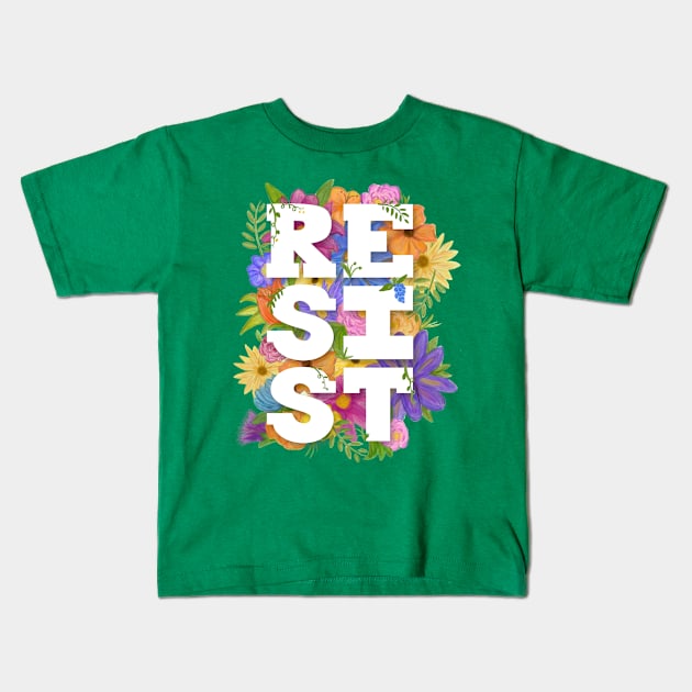 Resist Kids T-Shirt by sixhours